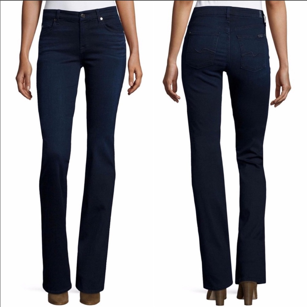 7 for all Mankind Kimmie Form Fitted Bootcut Jeans